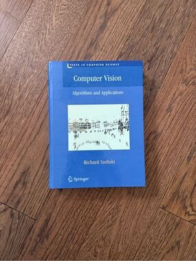 Computer Vision: Algorithms and Applications — Blue Springer Textbook